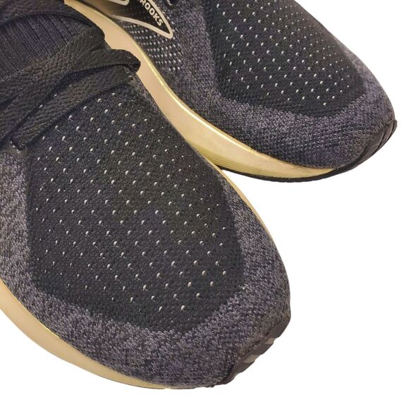 BROOKS Shoes LEVITATE 5 Womens Size 9.5 Black Purple STEALTHFIT Running Sneaker main image 5